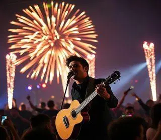 Leonardo faz show na virada de ano em Roraima