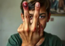 adolescente tem dedo amputado