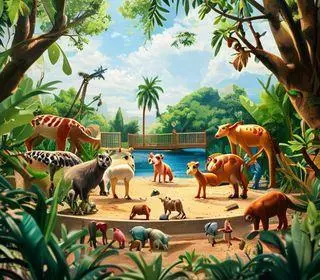 zoológico em Boa Vista