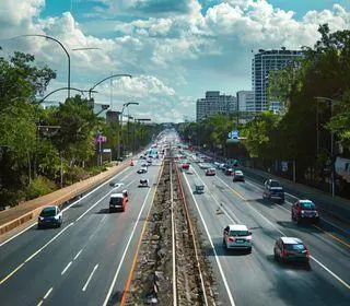 obras nas avenidas Estrela D'álva e São Sebastião