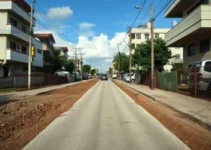pavimentação no bairro Jóquei Clube