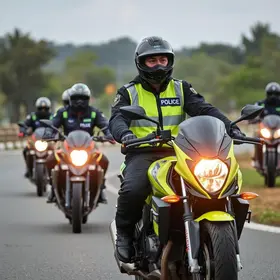 curso de motociclista policial e batedor