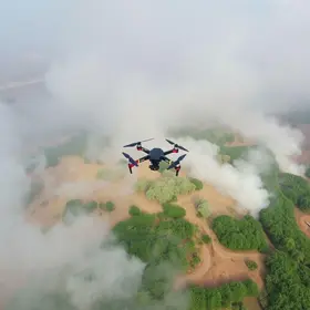 video de drone