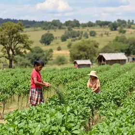 Dia de Campo em Hortifrúti