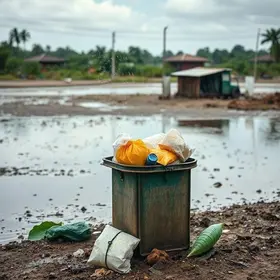 descarte irregular de lixo