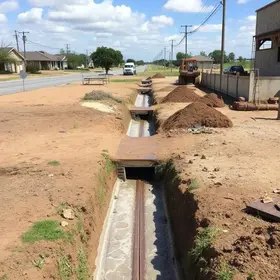 obras de drenagem