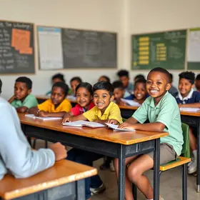 alunos de Boa Vista