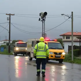 monitoramento durante chuvas em Boa Vista