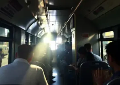 calor nos ônibus