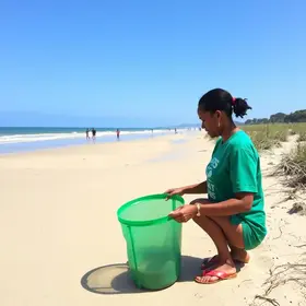 campanha Praia Limpa