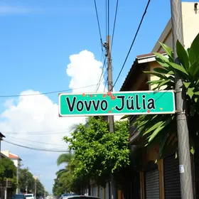 RUA VOVÓ JÚLIA