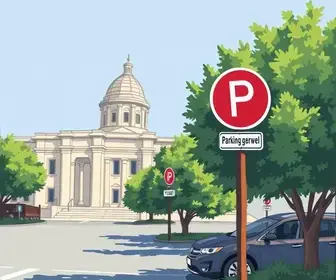 credenciais de estacionamento